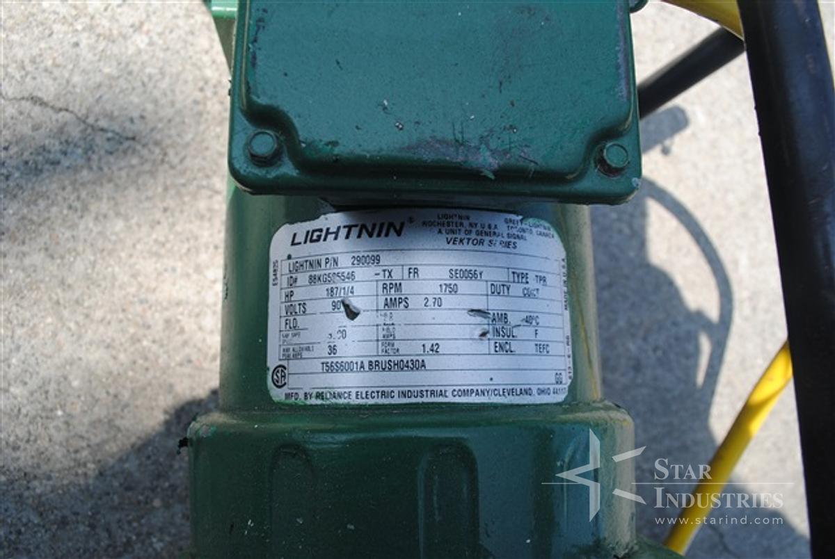 Used Lightnin .25 HP Mixer