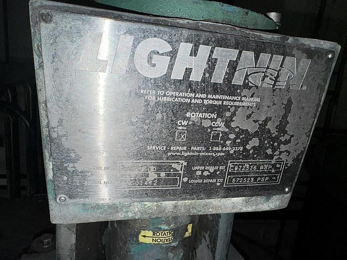 Used Tank, 850 Gallon, Stainless Steel, Jacketed, Agitated