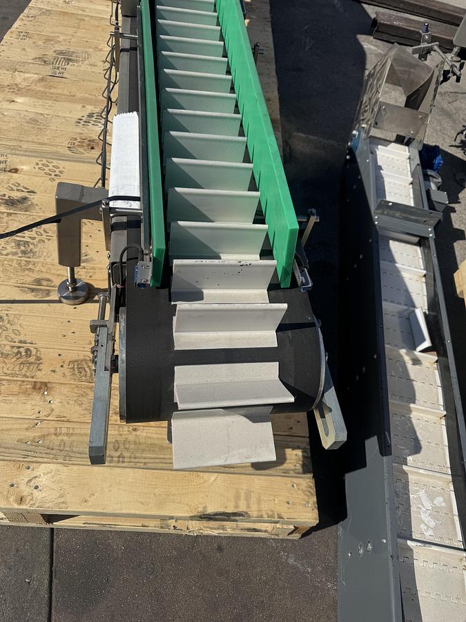 Used Belt for Stick Pack takeaway 13'long x 12"wide paddles measure 6 1/4 in wide x3" tall EP#050-200584