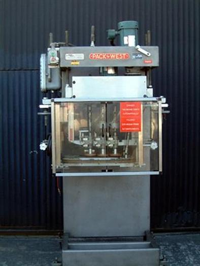 Used Pack West 6 spindle Cap Tightener