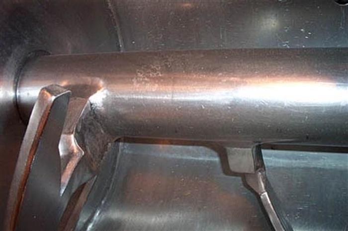 Used AMERICAN PROCESS 30 C.F. JACKETED STAINLESS PLOW MIXER