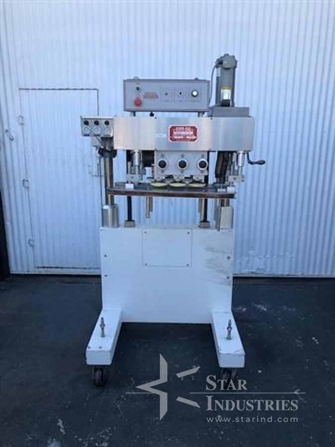 Used ZED Industries blister rotary sealer, model 15RS