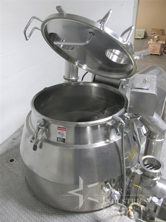 Used Glatt Powrex 600 liter High-shear Mixer