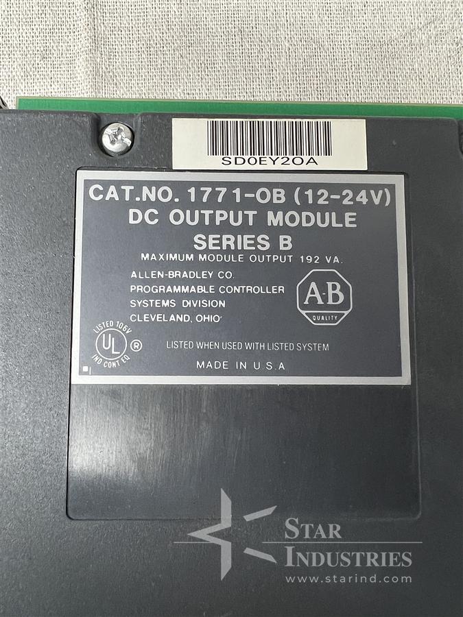 Used Allen-Bradley DC Output Module Series B