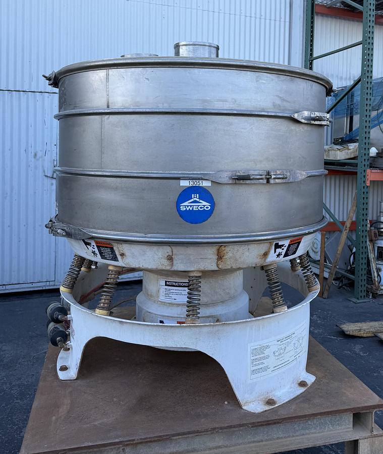 Used Sweco 48" S.S. Separator/Sifter, Model XM48S