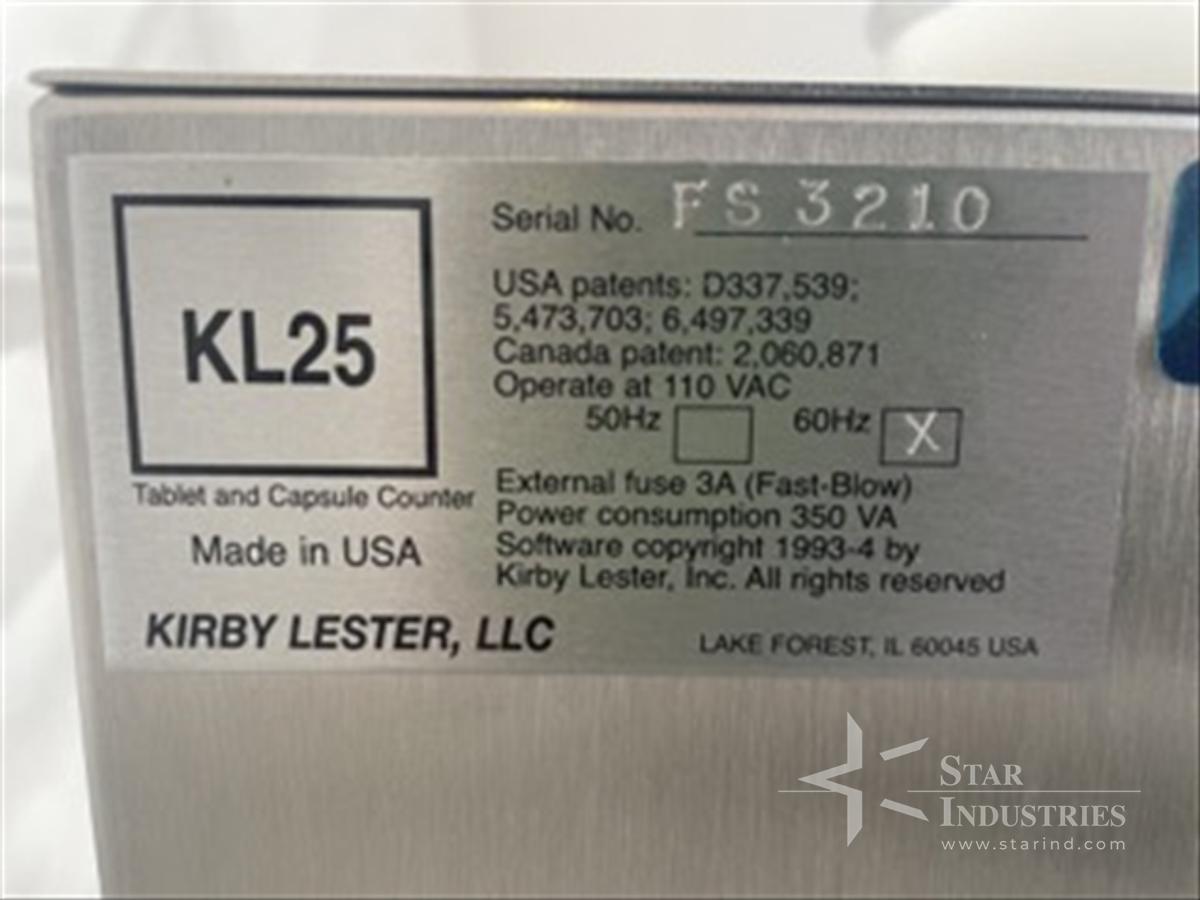 Used KL 25 Capsule/Tablet Counter