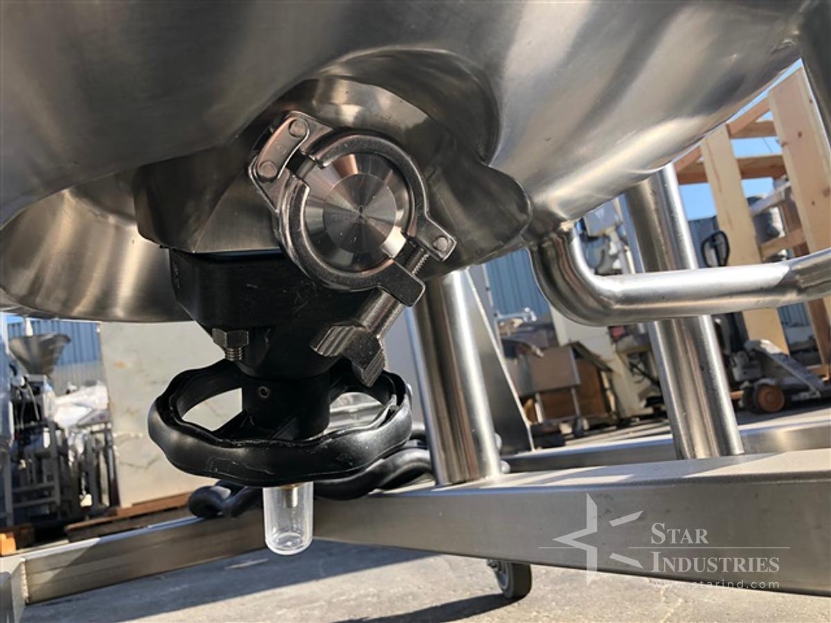 Used ITT Industries 40 Gallon Stainless Steel Reactor