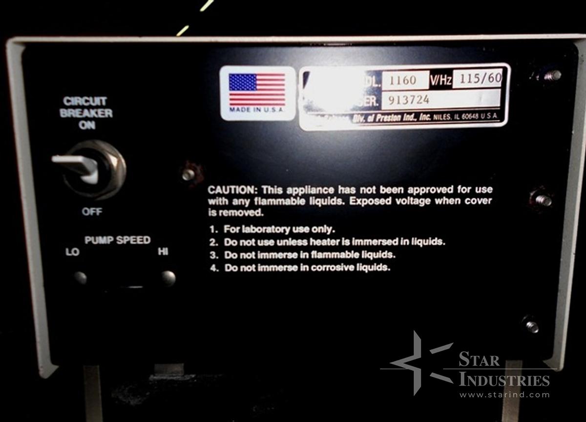 Used VWR Scientific Refrigerated Circulating Waterbath Model 1160, 6 liter cap