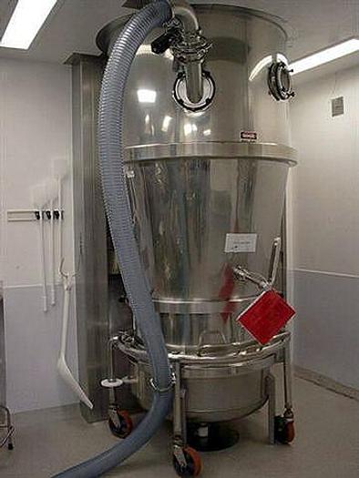 Used Niro/Aeromatic Model S-6 75-300 kg Fluid Bed Granulator
