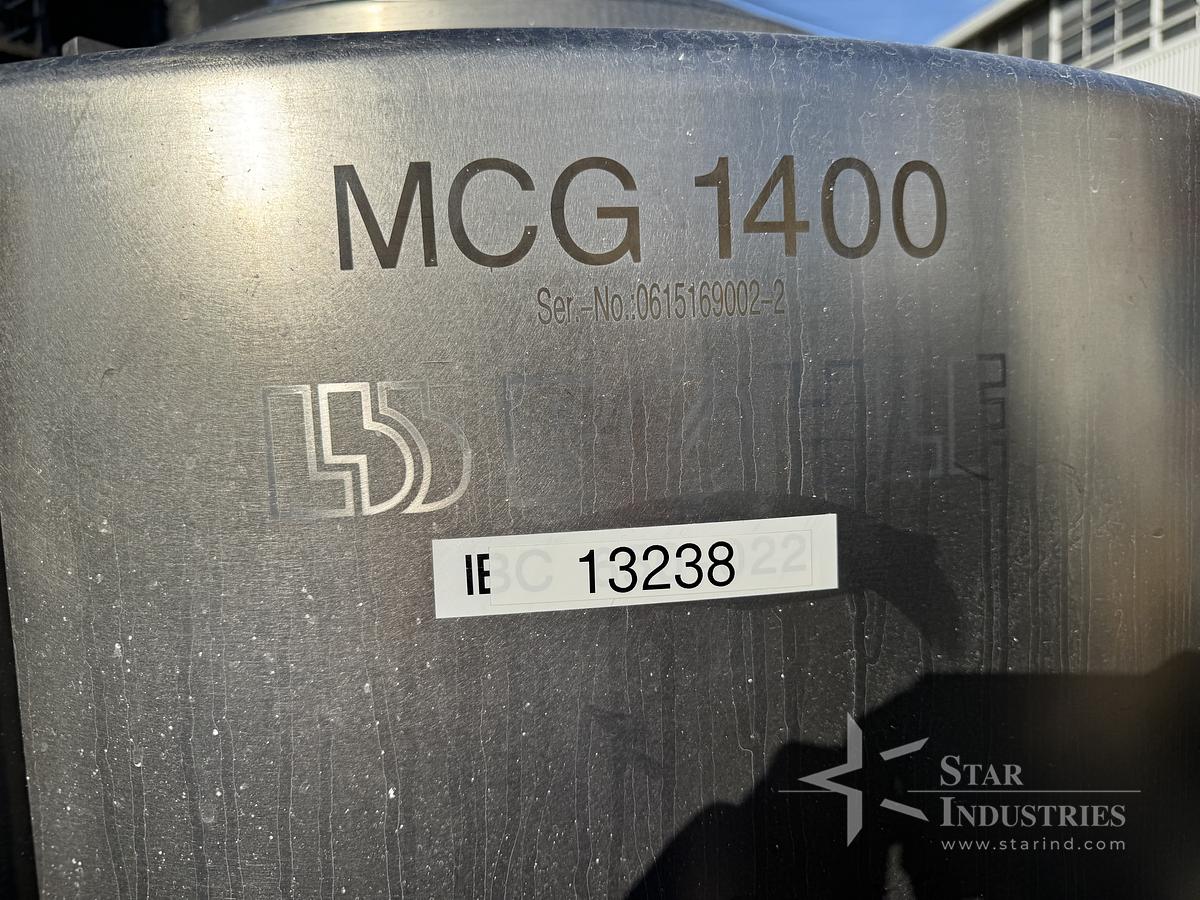 Used Tote, Bohle Bin, Stainless Steel