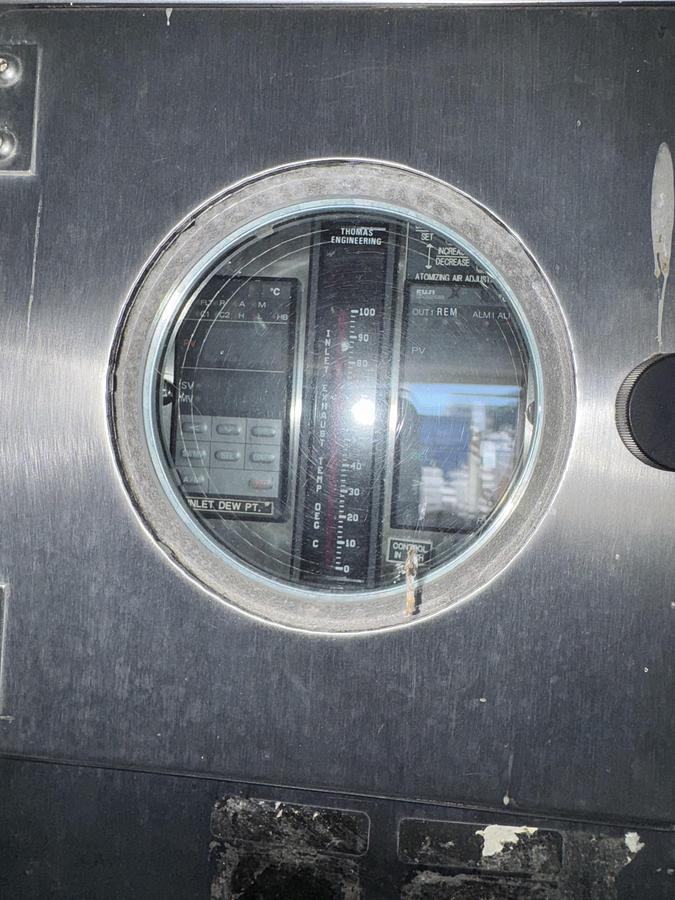 Used Thomas Compulab Coating Pan w/ 36", 24" & 12" Pans