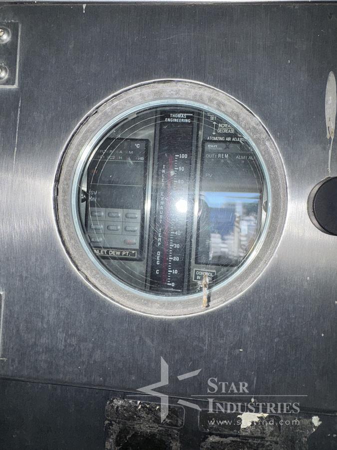 Used Thomas Compulab Coating Pan w/ 36", 24" & 12" Pans