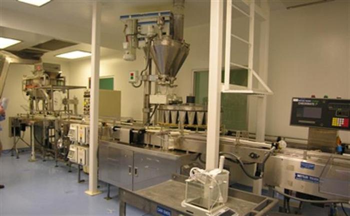 Used High speed powder filling line