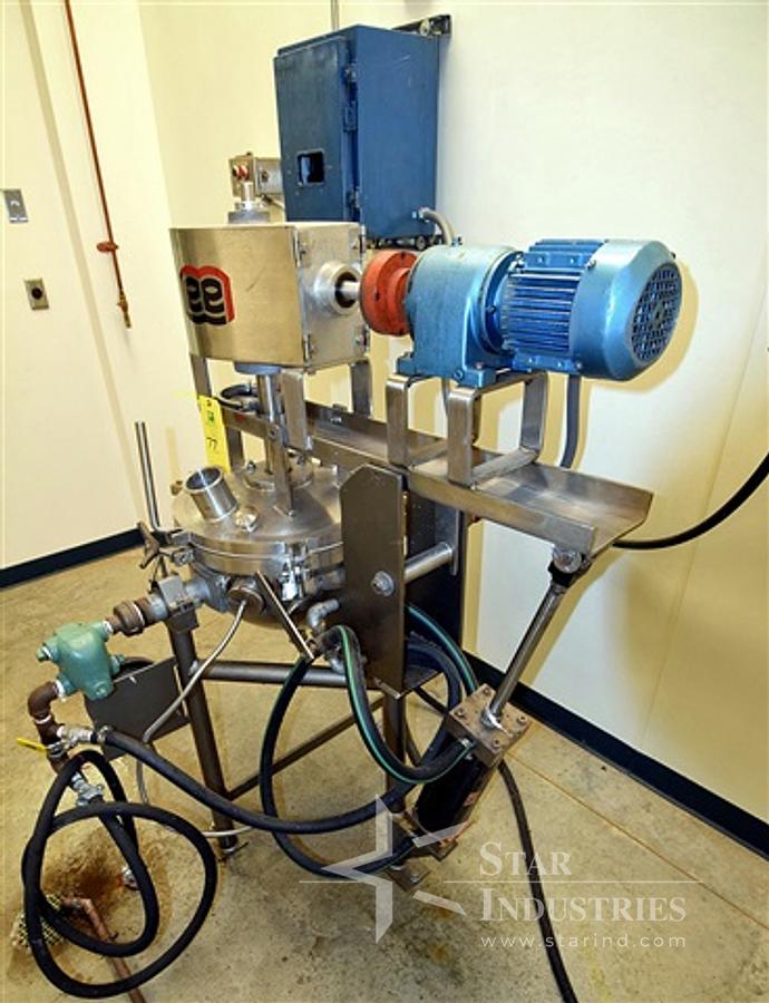 Used 5 gallon Lee Double-motion Reactor, Model 5CD9MT