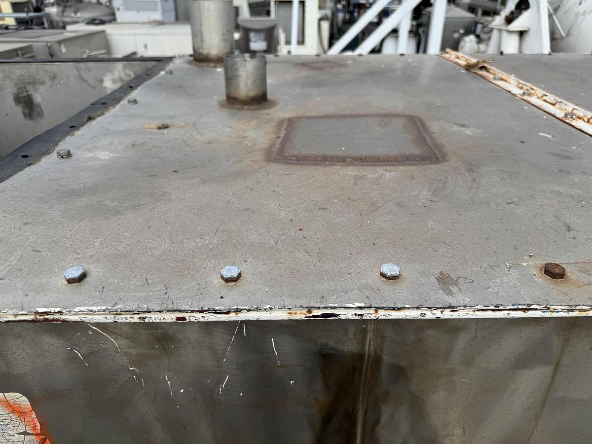 Used Ribbon Blender, approx. 65 cu. ft. S.S. 