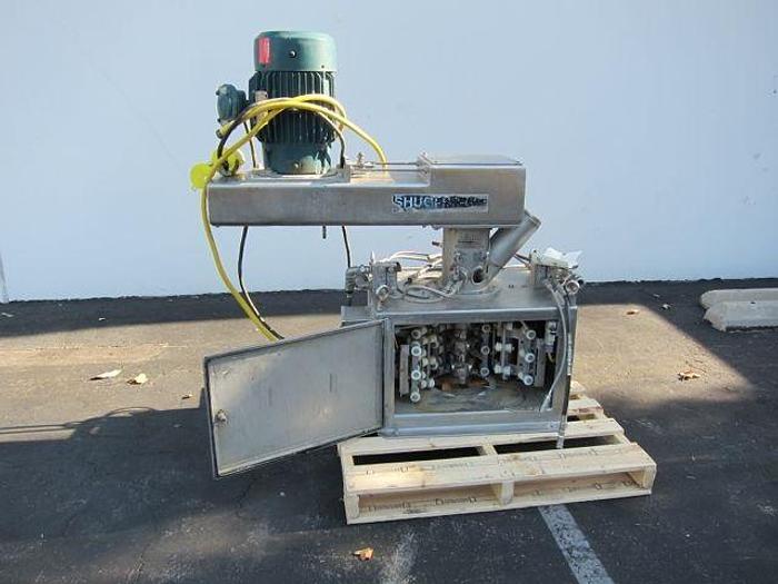 Used Bepex Schugi continuous mixer and agglomerator