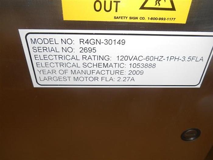 Used La Calhene 4 Glove Containment Isolator