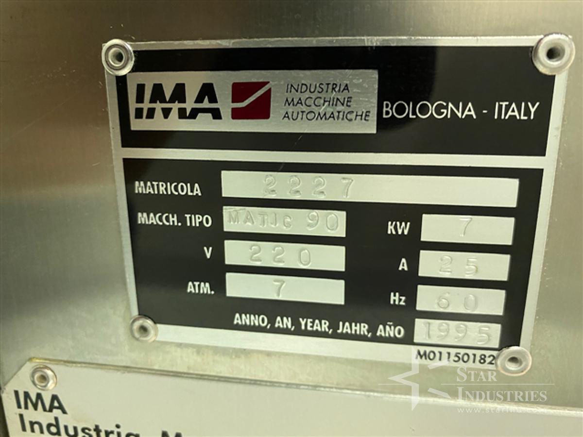 Used IMA Matic 90 Encapsulator