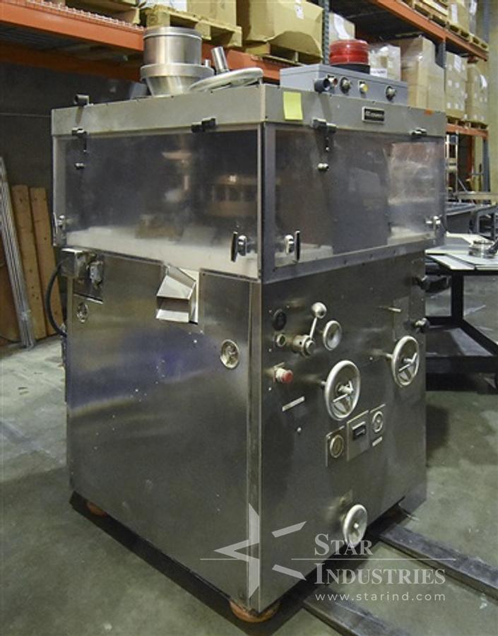 Used Stokes 328 D-tooled Bi-layer 33 station tablet press