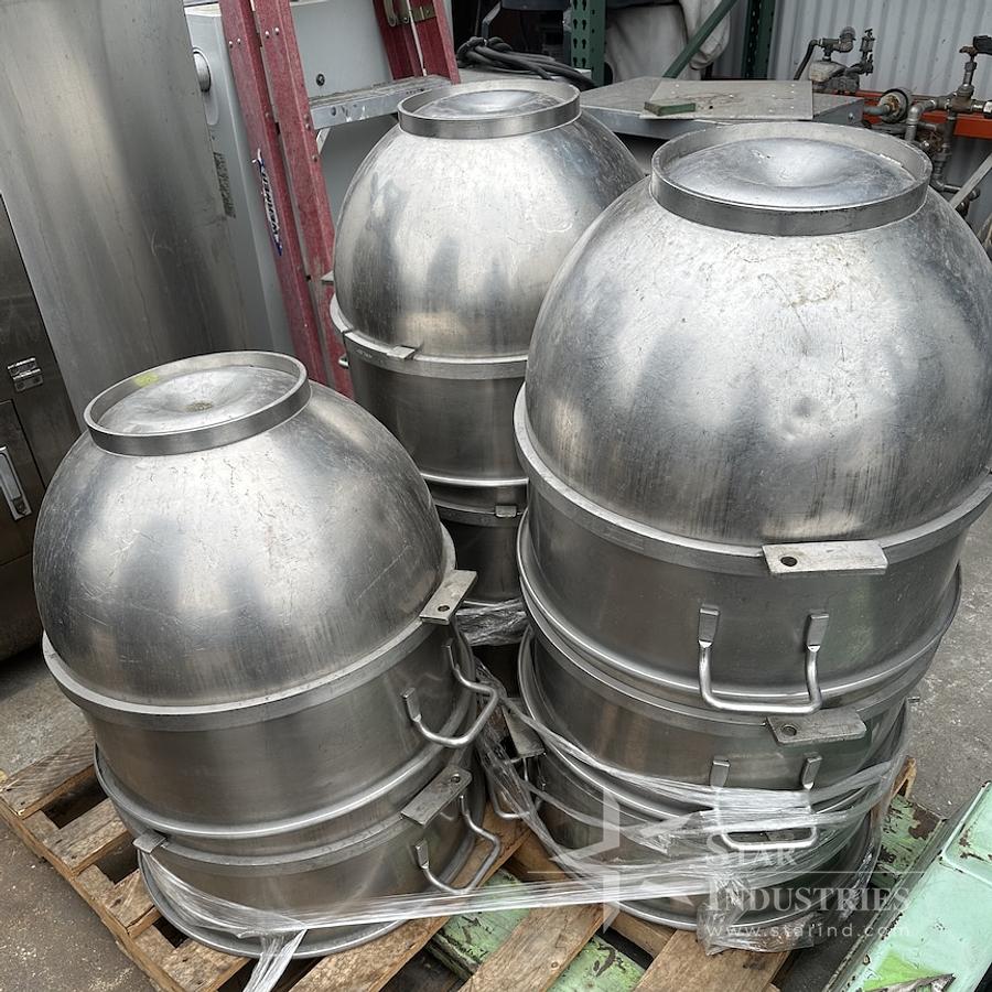 Used Hobart 80 quart s.s. Mixer Bowls made by Hobart, 9 available