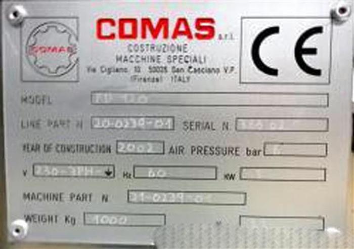 Used Comas FD120 Tube Filler