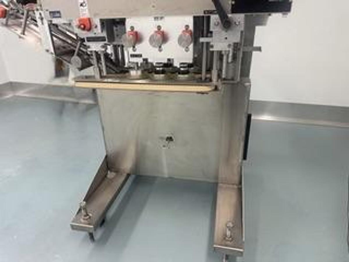 Used Sure Kap Inline Capper with Elevator