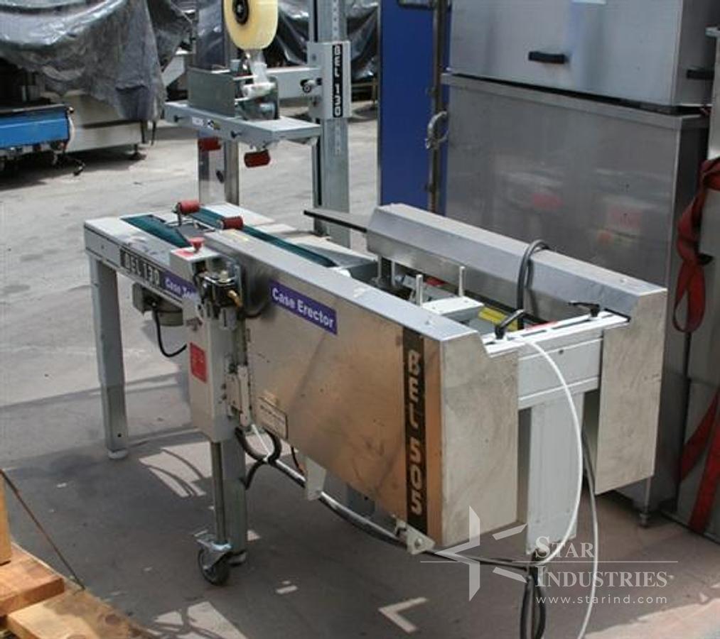 Used Belcor Case Erector/Taper, Model 505/130