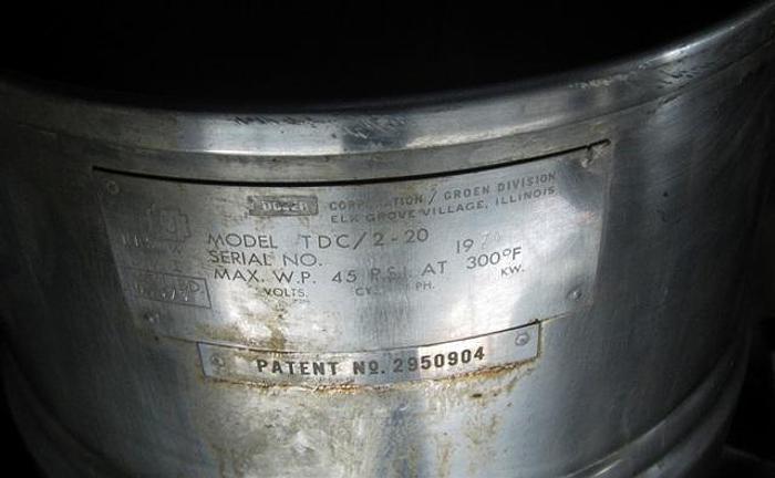 Used Groen 20 quart Dbl-motion Mixer