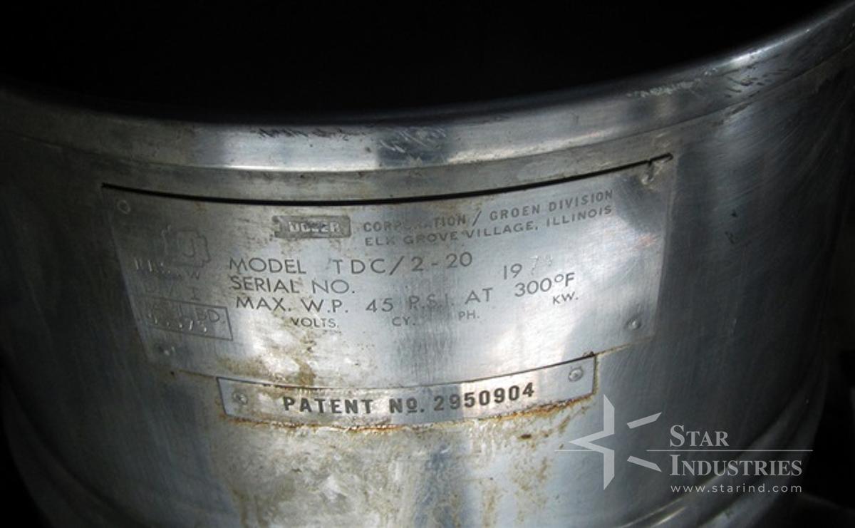 Used Groen 20 quart Dbl-motion Mixer