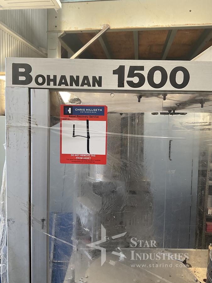Used Bohannon GKF1500 Encapsulator