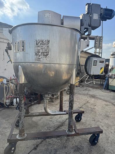 Used Kettle, 360-Gallon, Stainless Steel, Agitated, Lee Industries