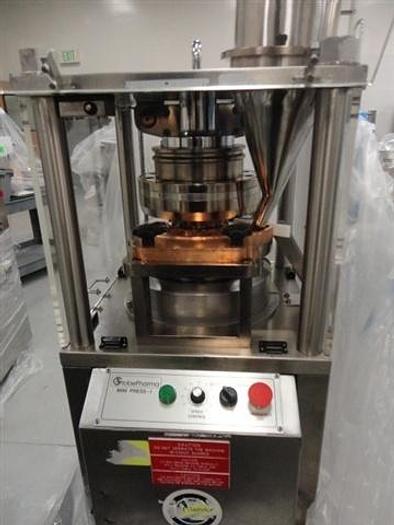 Used GlobePharma Mini Press-1 Tablet Press, 10 station