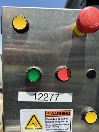 Used approx. 20 c.f. J.H. Day S.S. Sigma-like Mixer, water jacket, tilt discharge