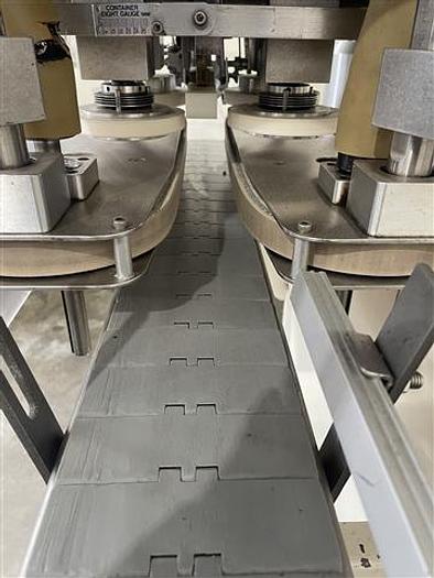 Used Kaps-All Model E Capper w/ Feeder