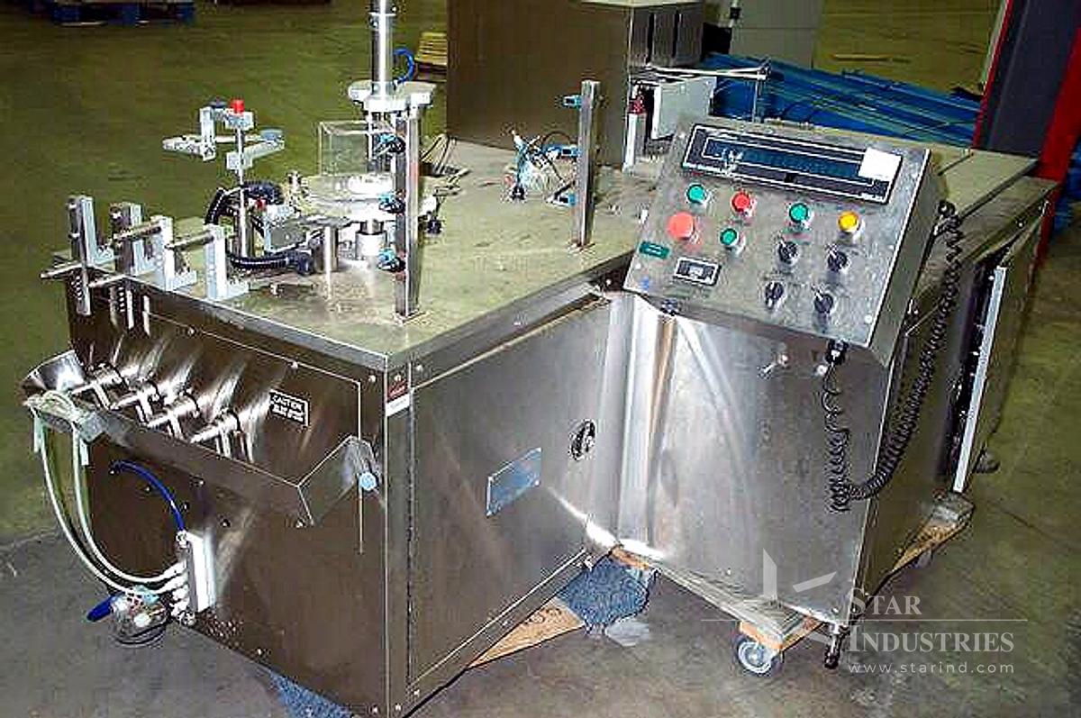 Used Chase-Logeman FSTS4-12H Stoppering Machine