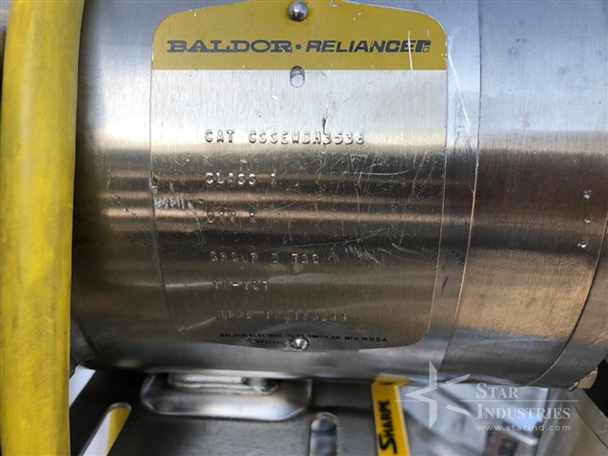 Used ITT Industries 40 Gallon Stainless Steel Reactor