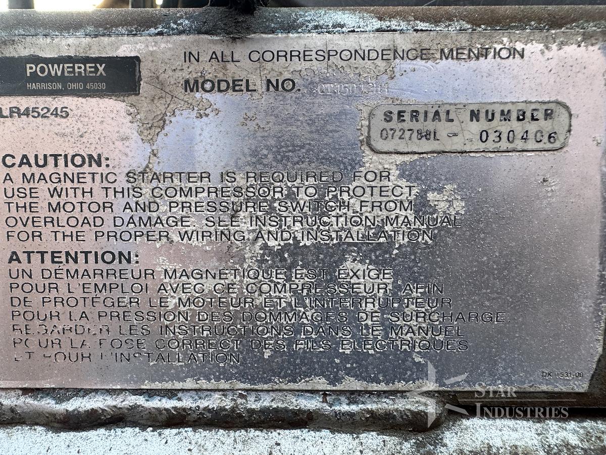 Used Powerex Compressor 15HP