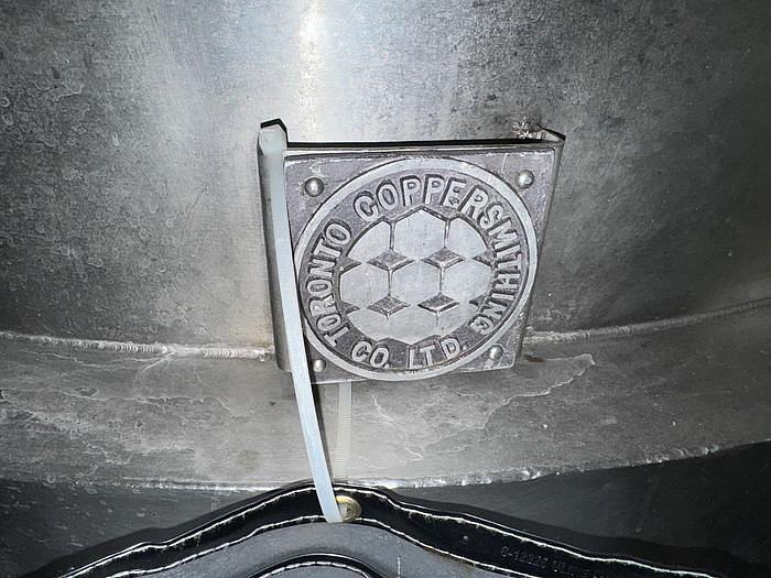 Used Tank, 750 Gallon, Stainless Steel, Jacket, Agitated