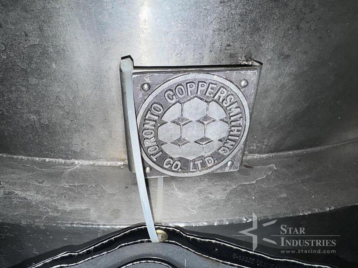 Used Tank, 750 Gallon, Stainless Steel, Jacket, Agitated