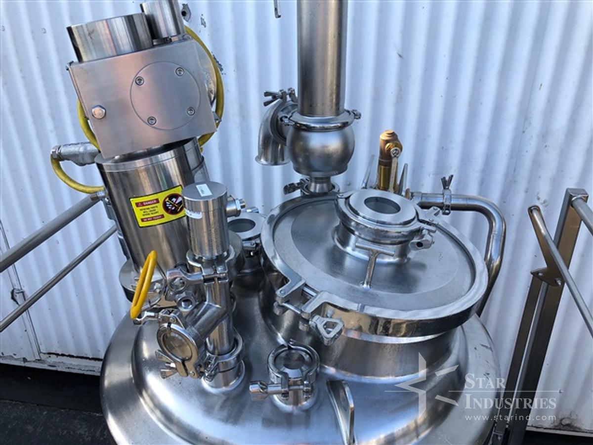 Used ITT Industries 40 Gallon Stainless Steel Reactor