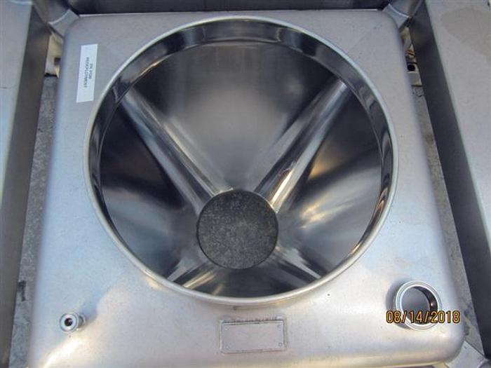 Used Glatt 78 liter Tote, no valve or cover