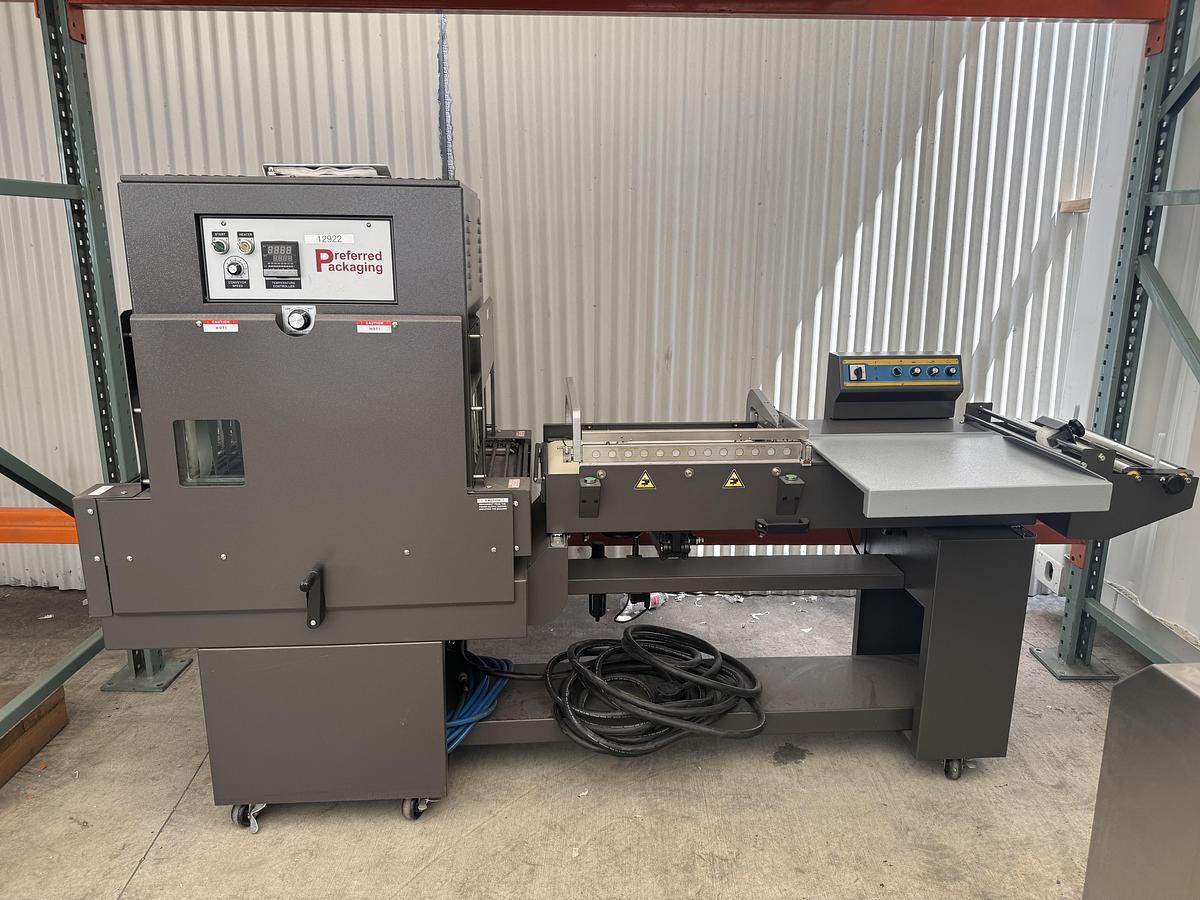 Used Preferred Packaging L-Bar Sealer with Heat Tunnel
