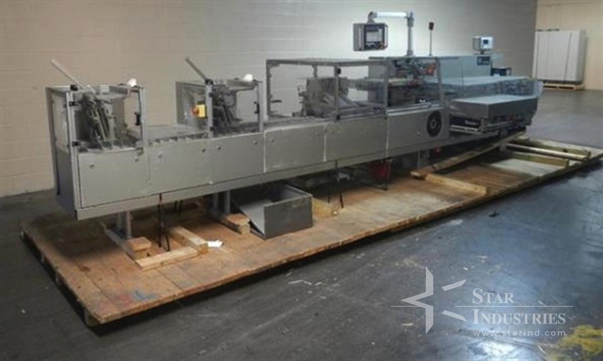 Used IWKA CPS Cartoner, rated to 300 cpm