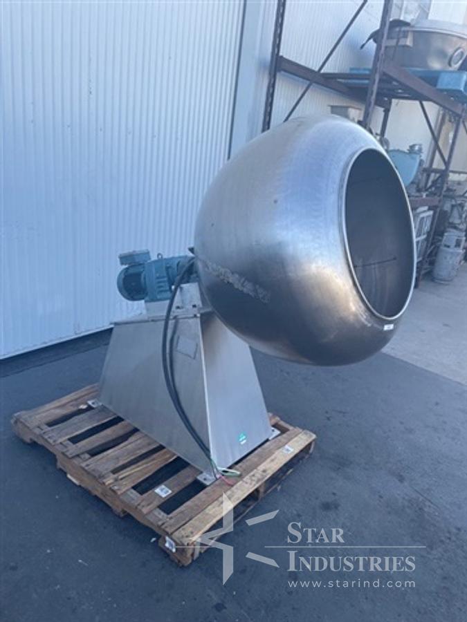 Used 38" S.S. Coating Pan