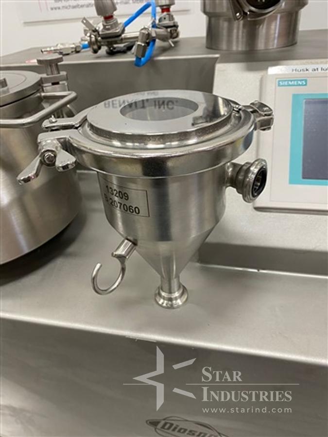 Used Diosna High shear Granulating Mixer, Model P 1/6