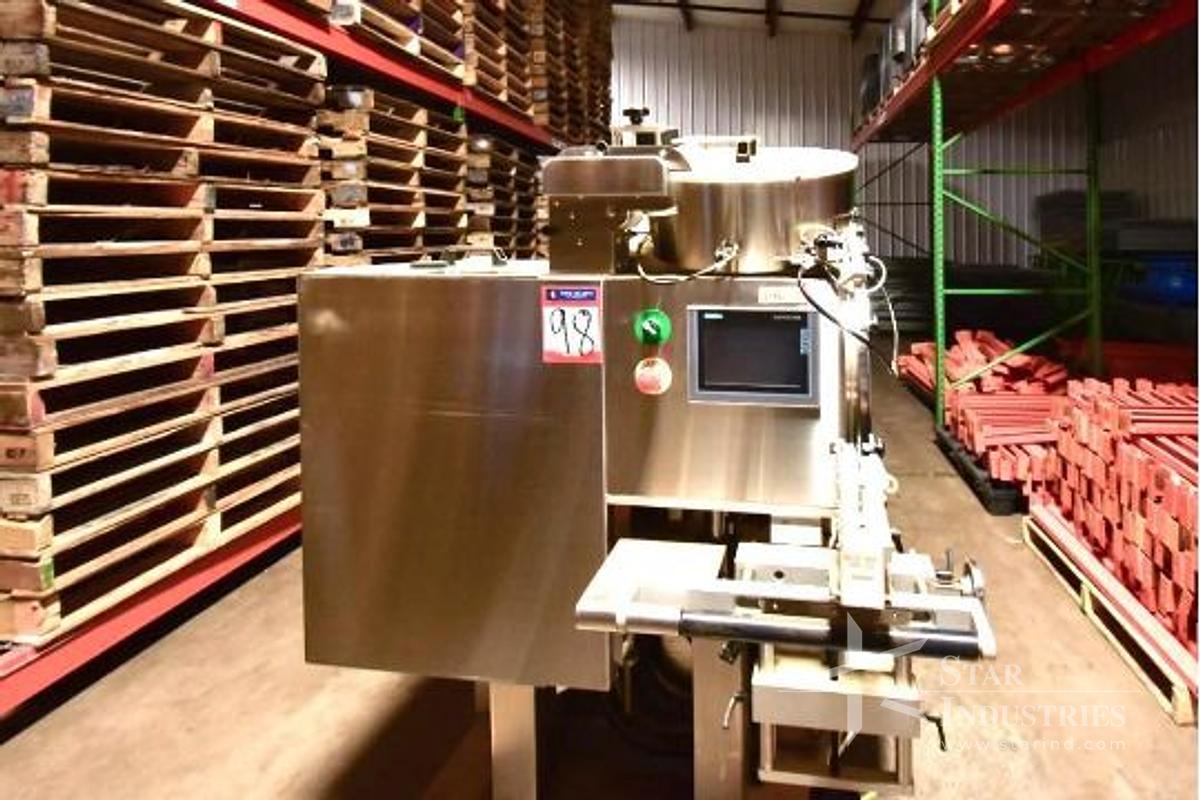 Used CVC 1112H Desiccant Barrel Inserter