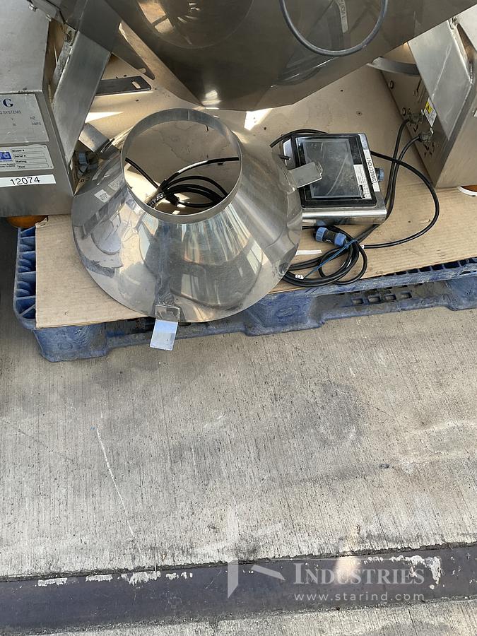 Used AFG Process Systems RBM-8 Bag Filler And Sealer With Overhead Scale