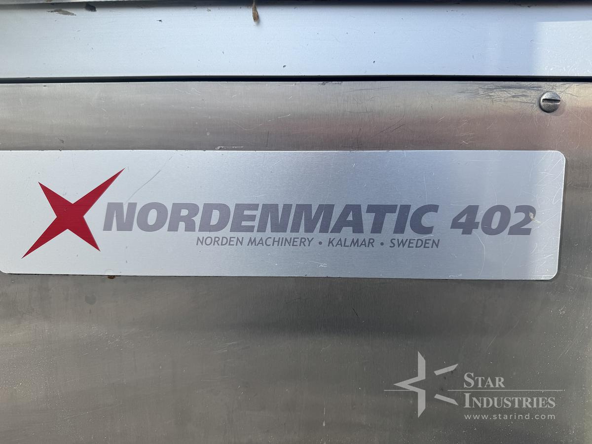 Used Norden Model 402HA Tube Filler