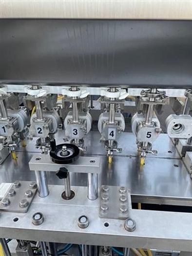 Used AlphaPack 6 Piston Liquid Filler