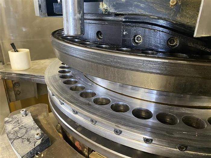 Used Beijing Hanlinhangyu 49 station D-tooled Tablet Press